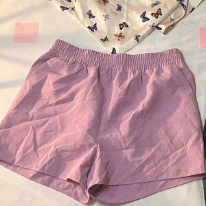 Forever 21 Purple and Blue Crop Top